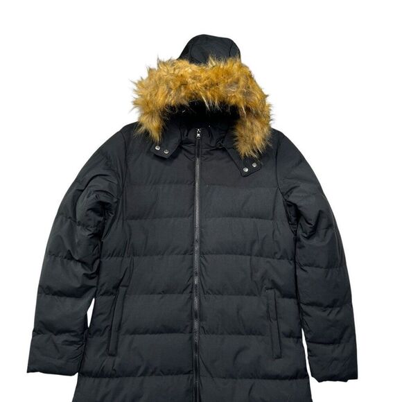 Createmo US Jacket Women's Size Large Long Winter Faux Fur Puffer Coat - Picture 3 of 12